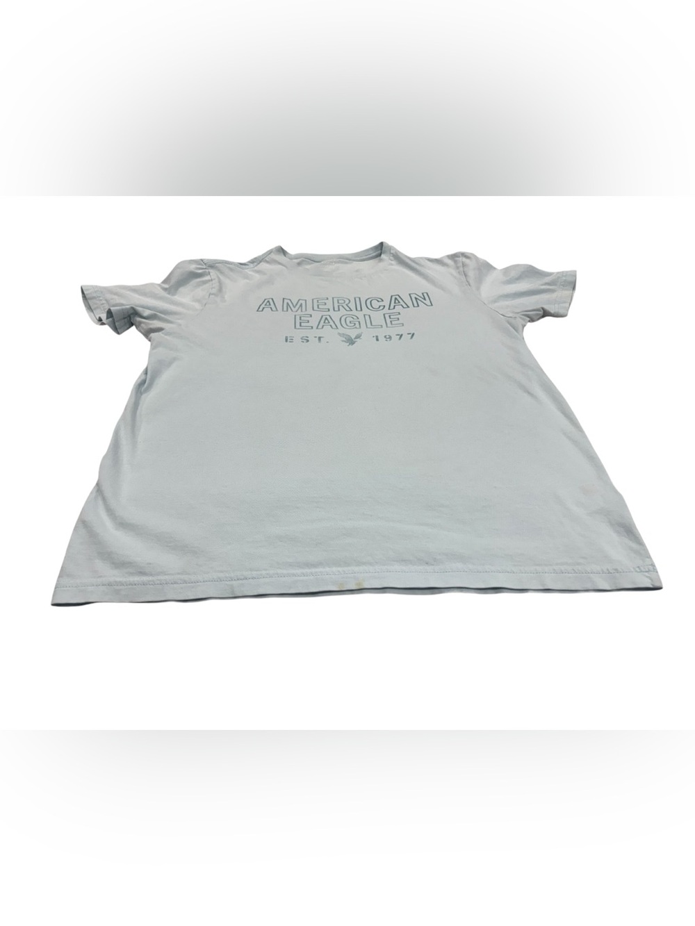 American Eagle Light Blue Logo Tee